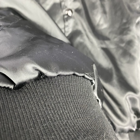 Vintage Ford Jacket Mens L West Ark The Heartbreak Of Todays Chevrolet Satin - Picture 6 of 16